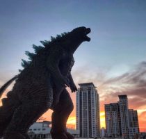 Bangkok,,Thailand,-,April,27,,2019:,Godzilla,In,Bangkok